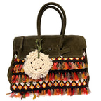 TWO-HANDLE BRAIDED BAG