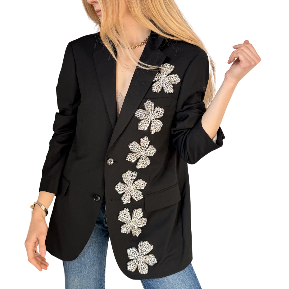 BLAZER FLOWER CRYS