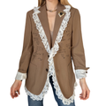 BLAZER PIZZO DIPINTO