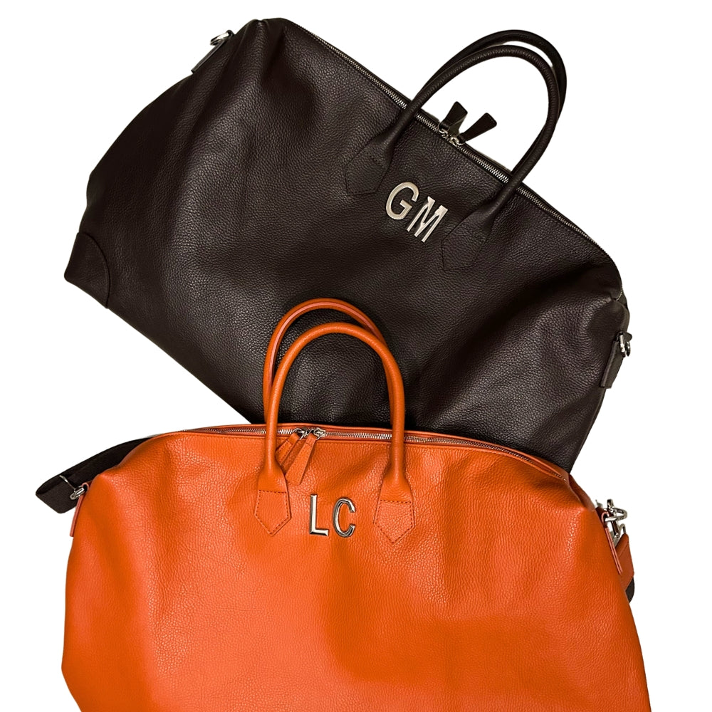 LEATHER WEEKEND BAG