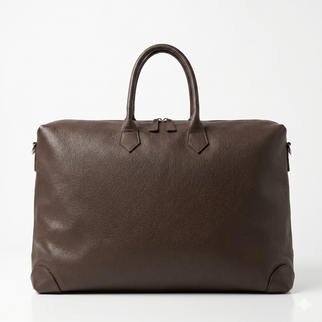LEATHER WEEKEND BAG