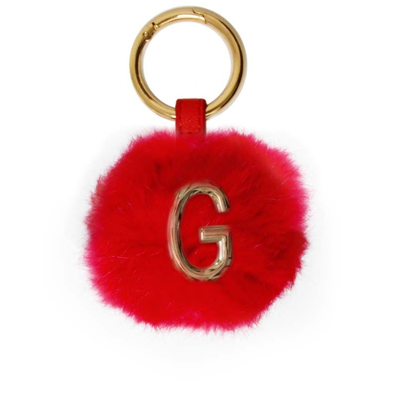 POM POM KEYRING