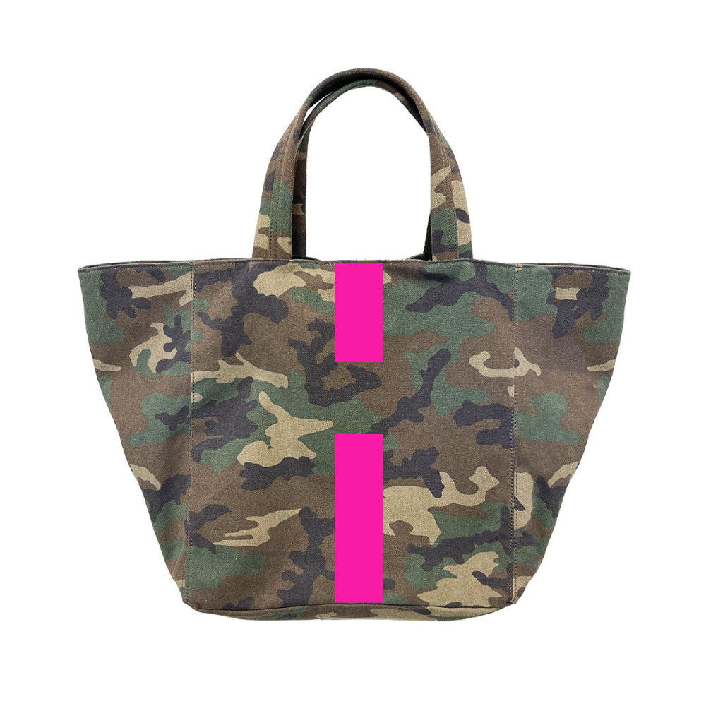 SHOPPING BAG GRANDE CANVAS CAMOUFLAGE