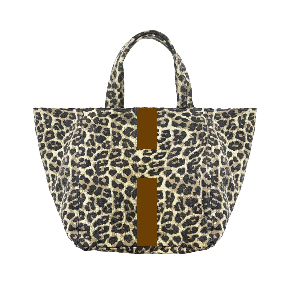 SHOPPING BAG GRANDE CANVAS MACULATA