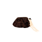 RUFFLED POUCH
