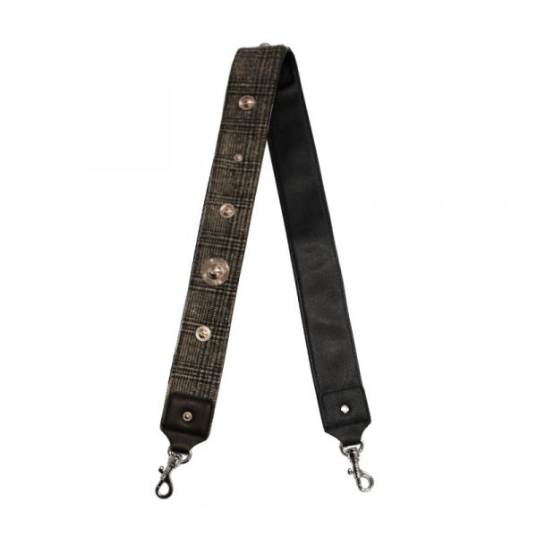 STRAP TARTAN CON BORCHIE