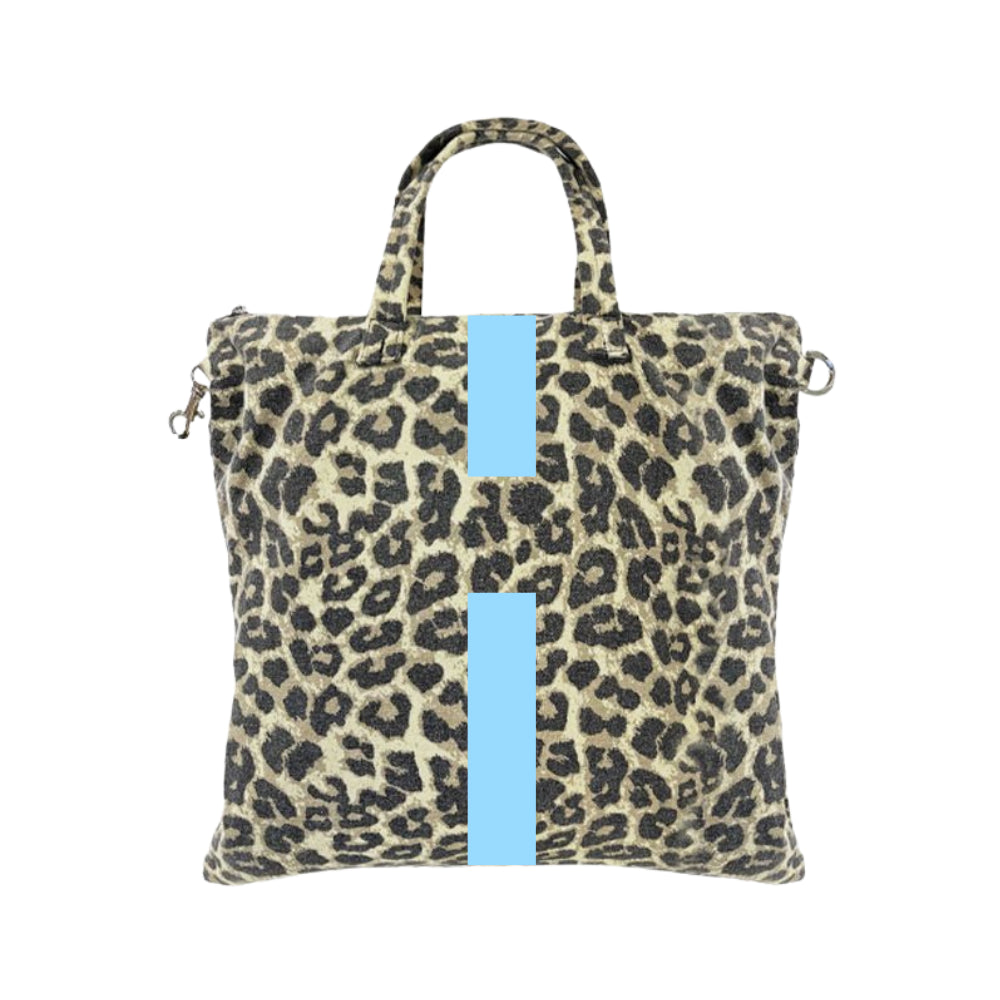 ZAINO BAG CANVAS MACULATO BANDA CLASSICA