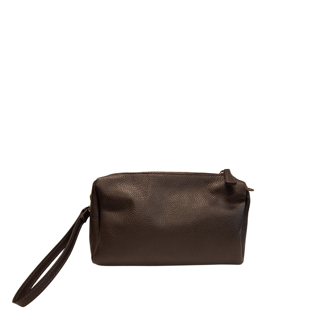 BEAUTY CASE PELLE
