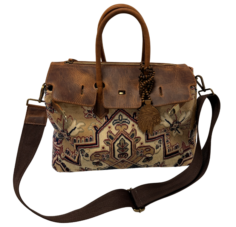 BOHO TWO-HANDLE BAG