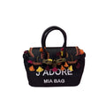 BORSA MINI J'ADORE RAFIA E NAPPINE