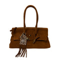SUEDE SHOULDER BAG