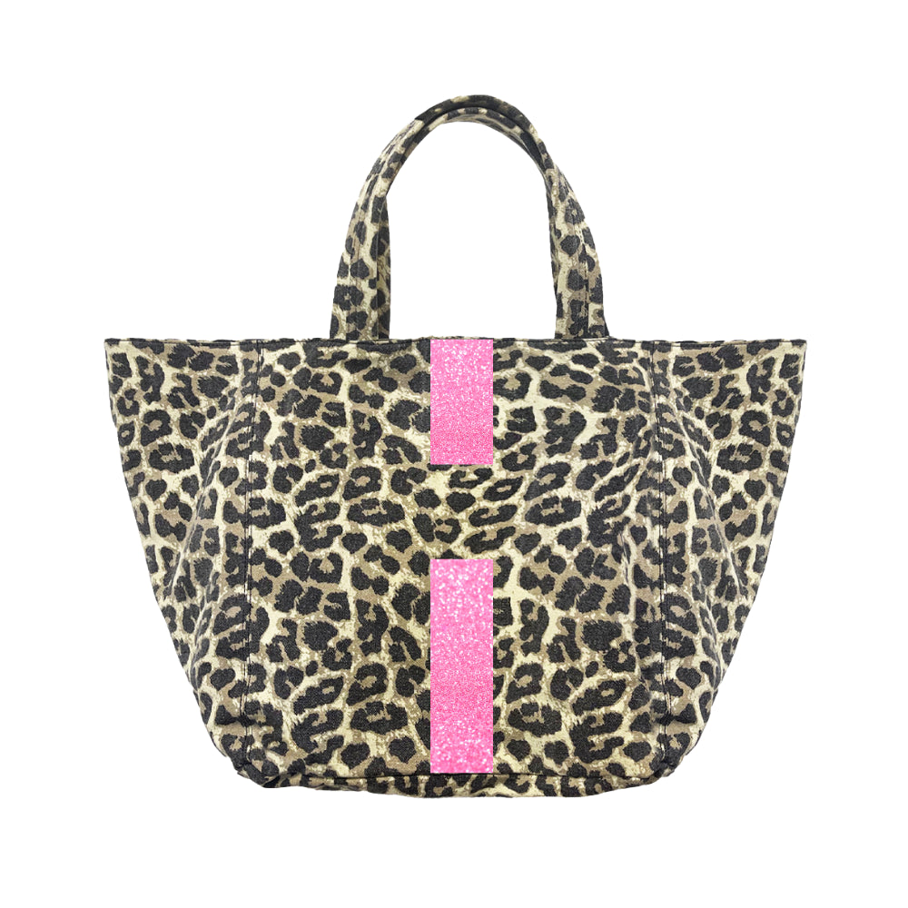 SHOPPING BAG GRANDE CANVAS MACULATA