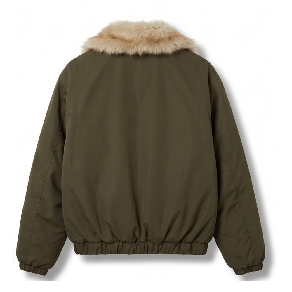 BOMBER NY REVERSIBILE ECOPELLICCIA
