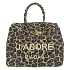 BORSA DUE MANICI J'ADORE CANVAS