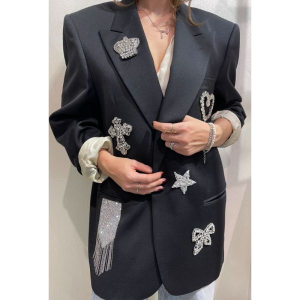 BLAZER PATCH CRYSTAL E SPILLE