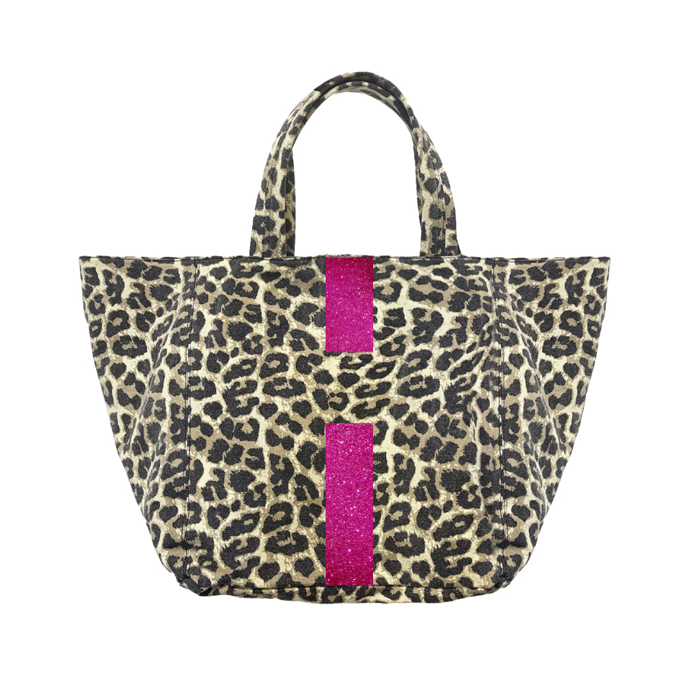 SHOPPING BAG GRANDE CANVAS MACULATA