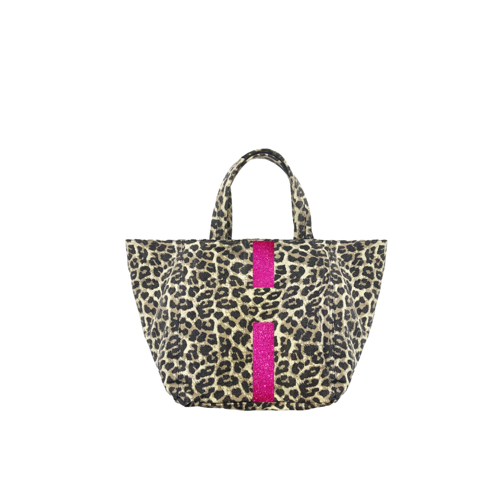 SHOPPING BAG MINI CANVAS MACULATA