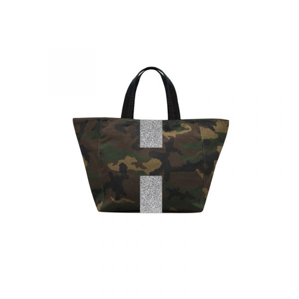 MINI CAMOUFLAGE SHOPPING BAG
