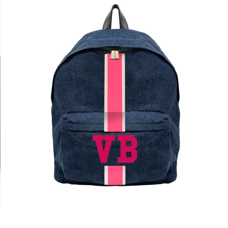 ZAINO DENIM PERSONALIZZABILE