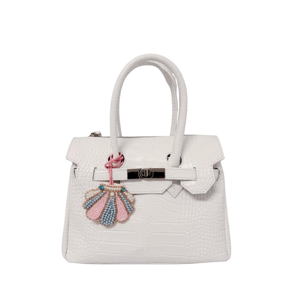 MINI CROC-EMBOSSED BAG