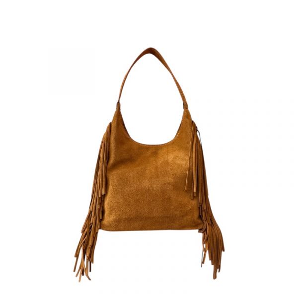 GILDA MINI FRANGE CAMOSCIO