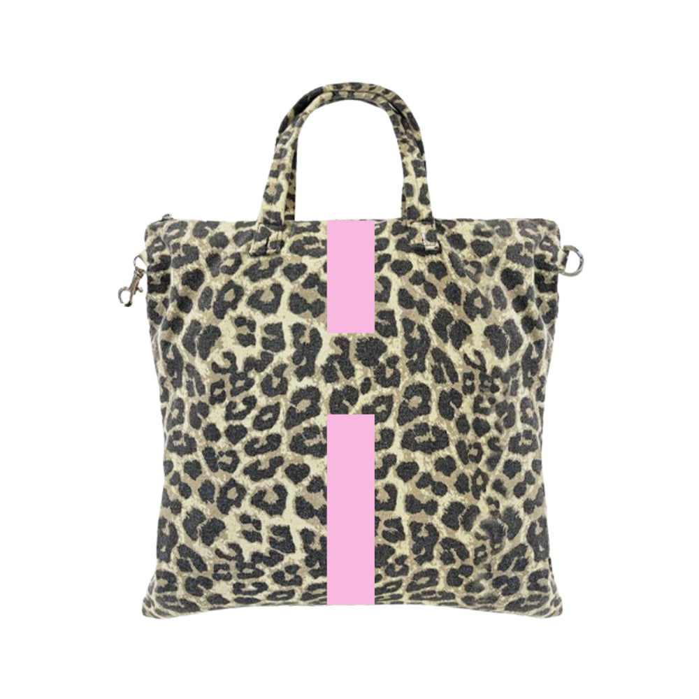 ZAINO BAG CANVAS MACULATO BANDA CLASSICA