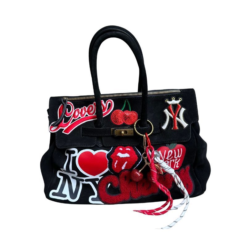 BORSA DUE MANICI CHERRY