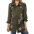 SEQUIN FLOWER JACKET