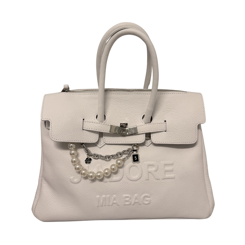 BORSA DUE MANICI J'ADORE PELLE