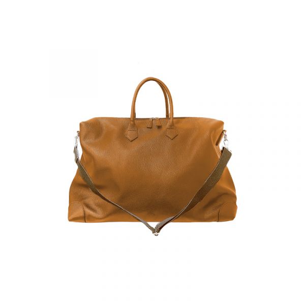 LEATHER WEEKEND BAG
