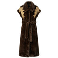 GILET ECOVISONE FIORI CRYSTAL