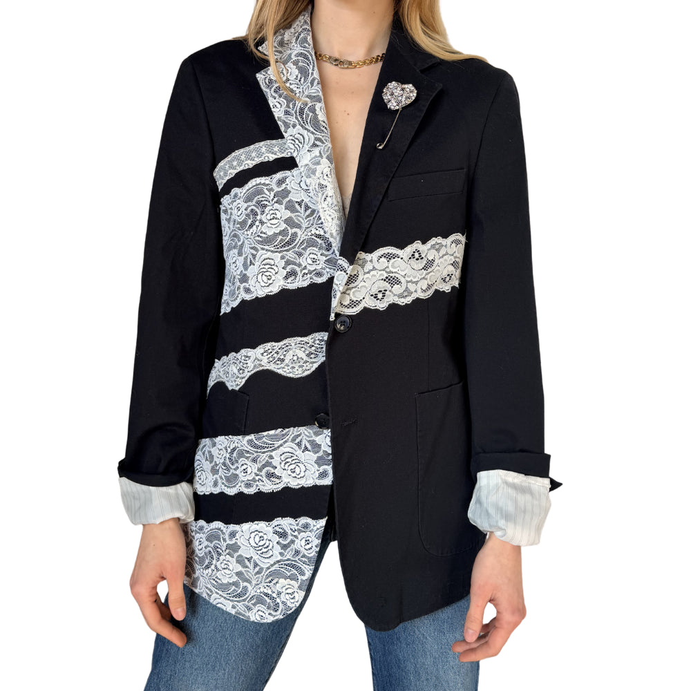 BLAZER LACE ALL OVER