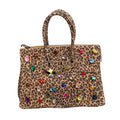 BORSA DUE MANICI PIETRE CRYSTAL