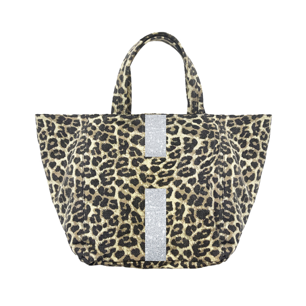 SHOPPING BAG GRANDE CANVAS MACULATA