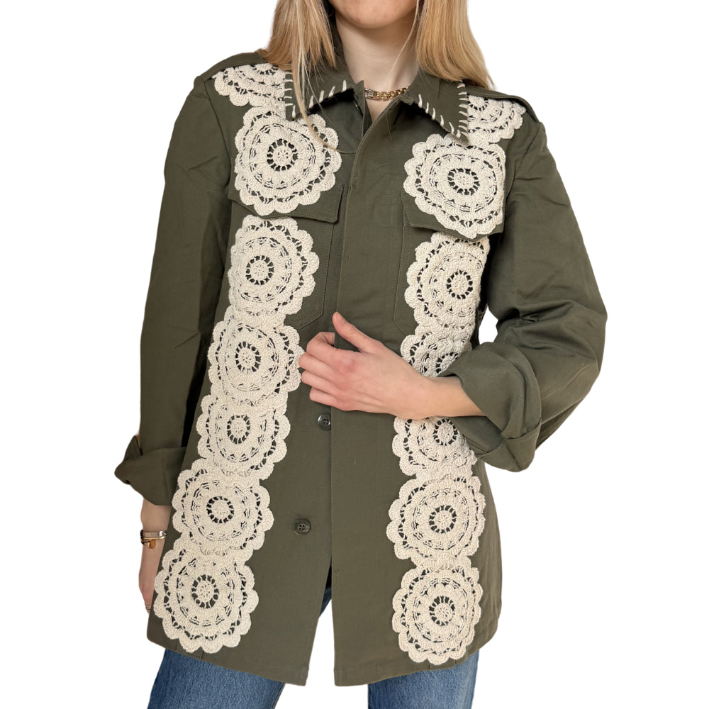 DOUBLE CROCHET JACKET