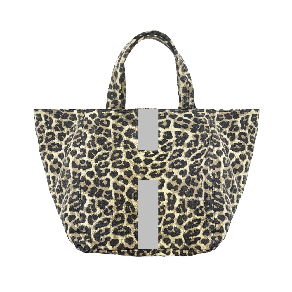 SHOPPING BAG GRANDE CANVAS MACULATA
