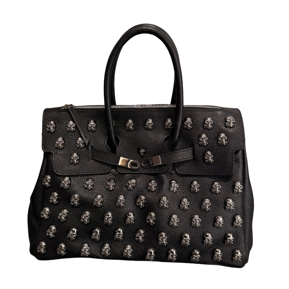 BORSA DUE MANICI TESCHI ICONIC