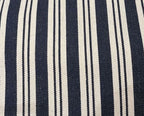 STRIPED CANVAS WEEKEND BAG