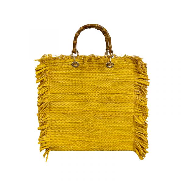 SHOPPER GIPSY ROUCHES MANICI BAMBOO