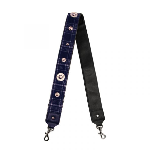 STRAP TARTAN CON BORCHIE