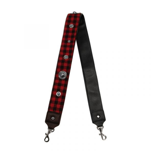 STRAP TARTAN CON BORCHIE
