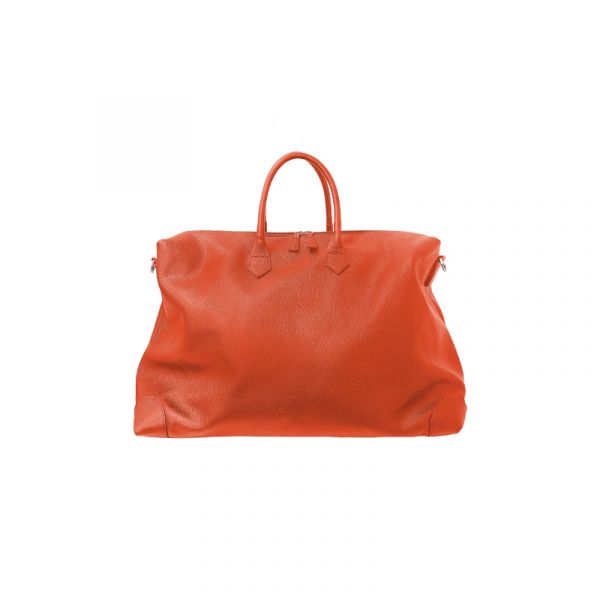 LEATHER WEEKEND BAG