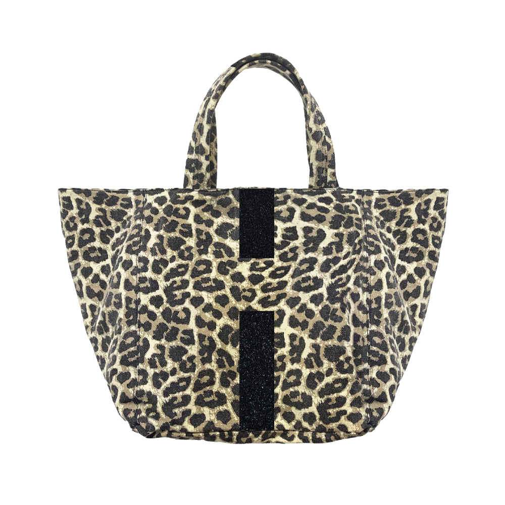 SHOPPING BAG GRANDE CANVAS MACULATA