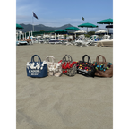 BORSA MINI J'ADORE CANVAS CON NAPPINE