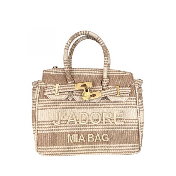 BORSA MINI J'ADORE CANVAS