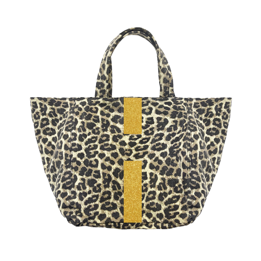 SHOPPING BAG GRANDE CANVAS MACULATA