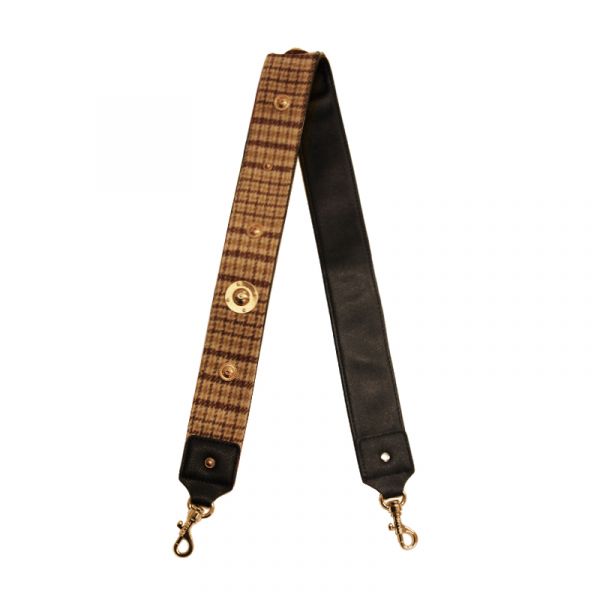STRAP TARTAN CON BORCHIE