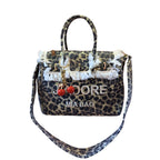 BORSA MINI J'ADORE CANVAS CON NAPPINE