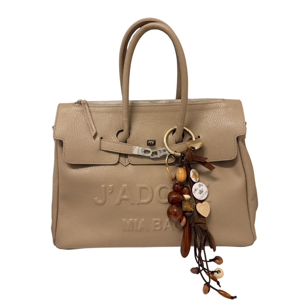 BORSA DUE MANICI J'ADORE PELLE