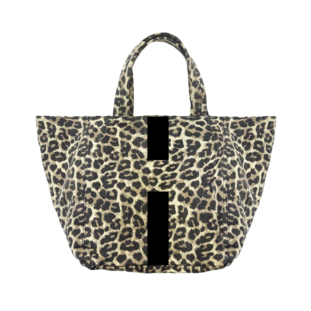 SHOPPING BAG GRANDE CANVAS MACULATA